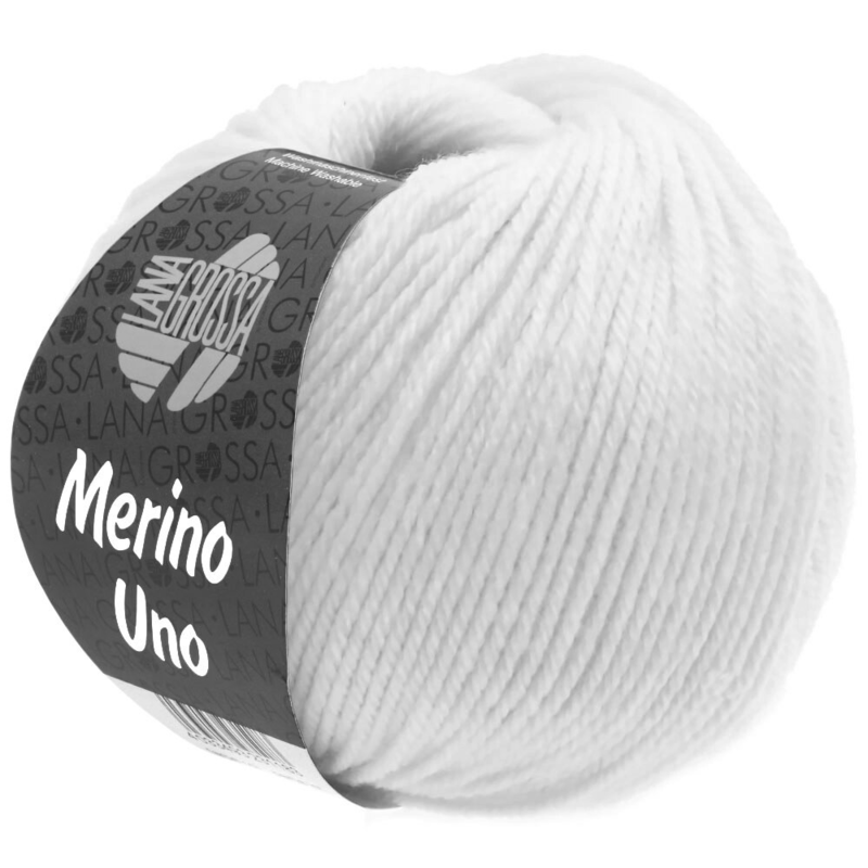 Lana Grossa Merino Uno 01 Biały