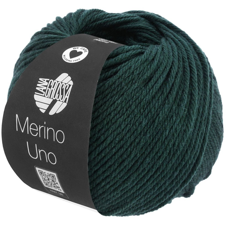 Lana Grossa Merino Uno 85 Głęboki morski niebieski