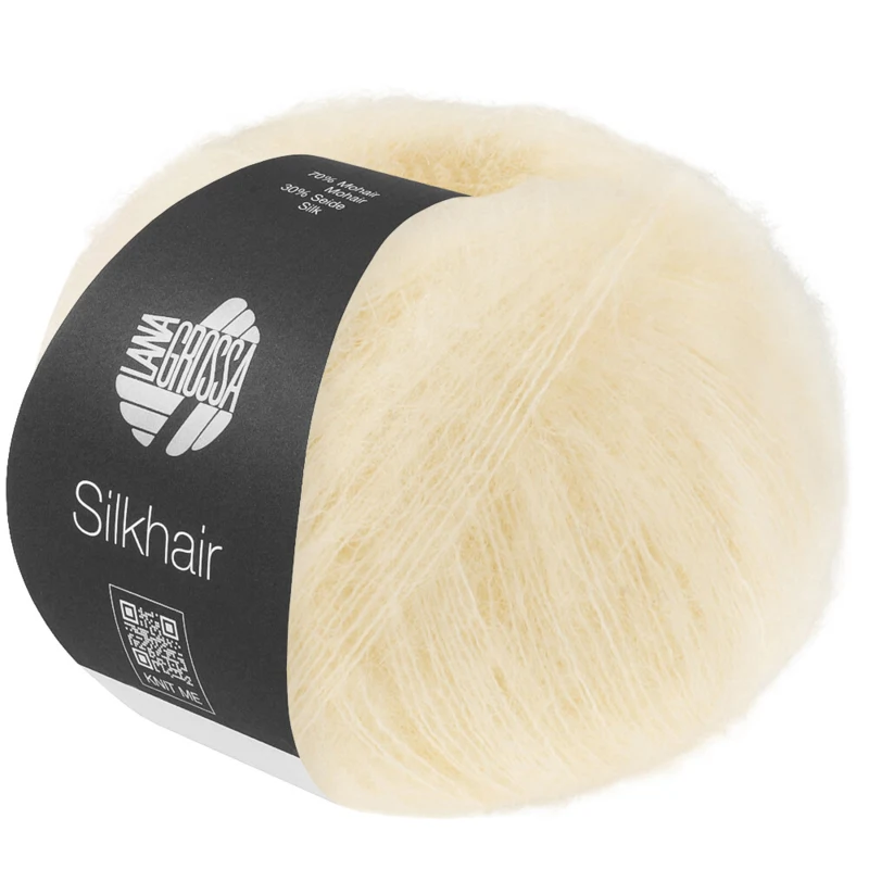 Lana Grossa Silkhair 232 Kremowy
