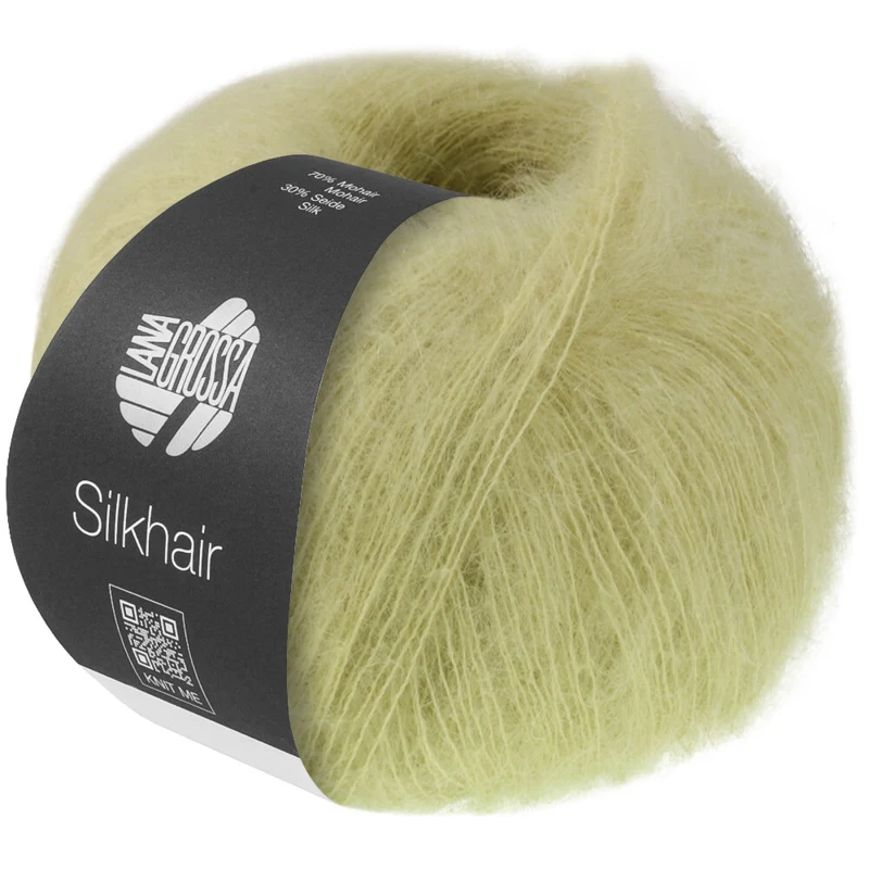 Lana Grossa Silkhair 227 Zielony siana