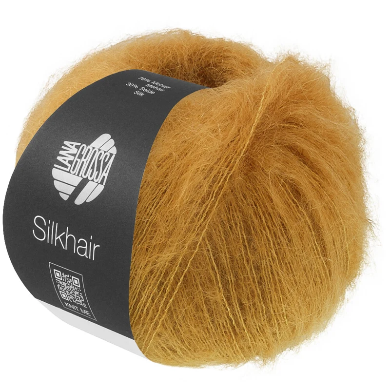 Lana Grossa Silkhair 229 Złotobrązowy