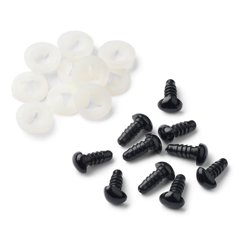 Nos zabezpieczający trójkątny HobbyArts, 10 szt. 9 mm