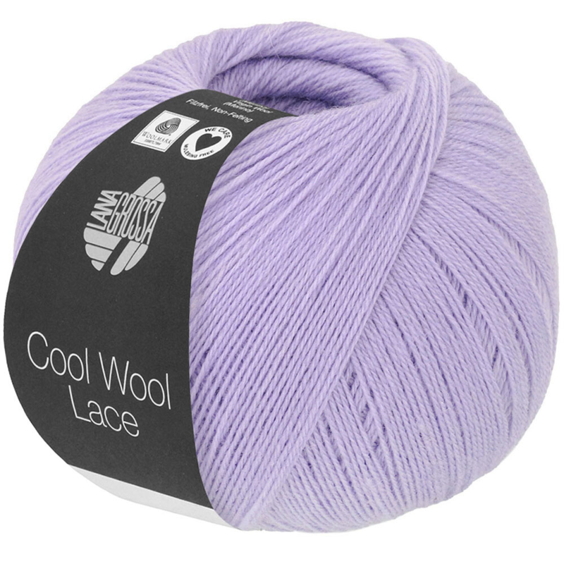 Lana Grossa Cool Wool Lace 47 Fioletowy