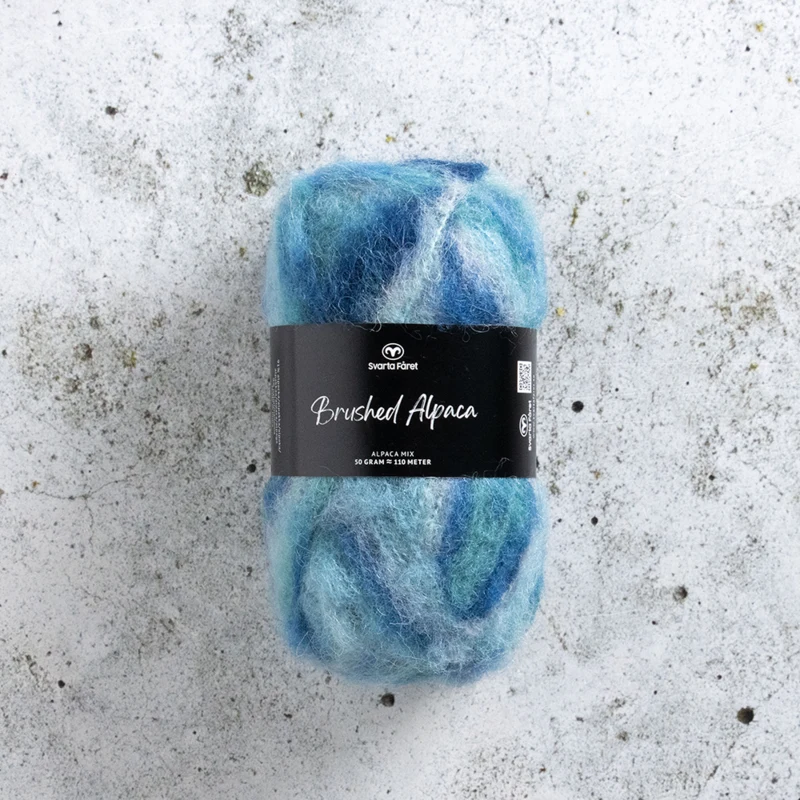 Svarta Fåret Brushed Alpaca 031 Miękki fokus