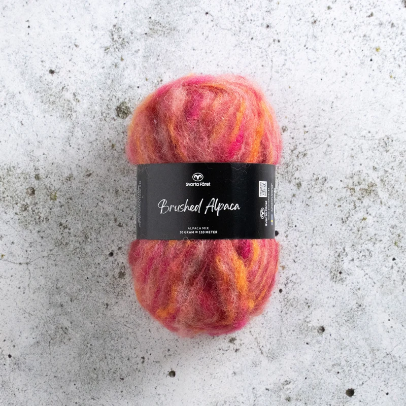 Svarta Fåret Brushed Alpaca 030 Klub dramy