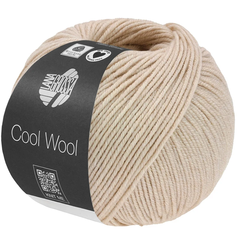 Lana Grossa Cool Wool Mélange 1507 Beżowy melanżowy