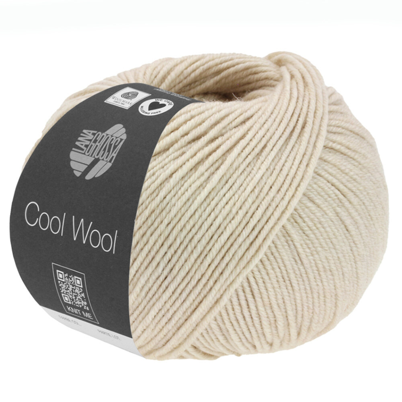 Lana Grossa Cool Wool Mélange 1424 Beżowy melanżowy