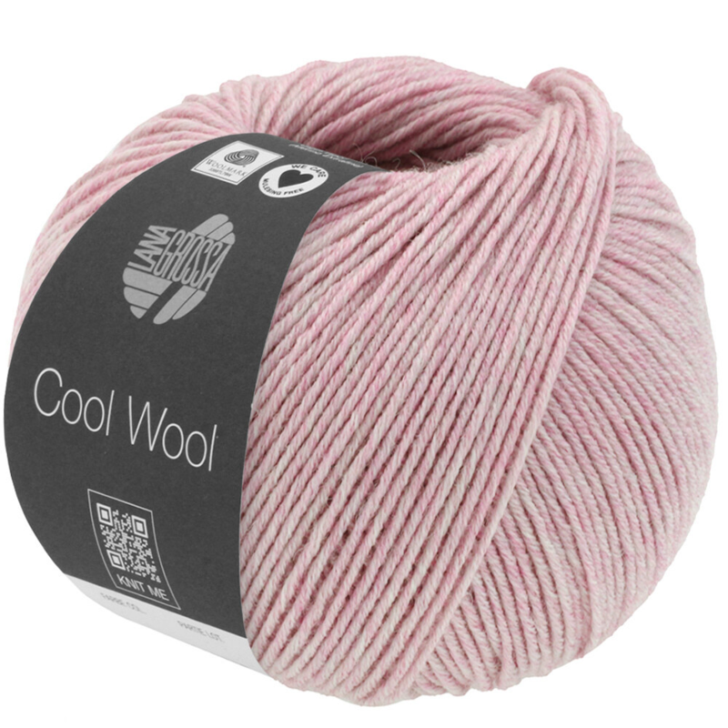 Lana Grossa Cool Wool Mélange 1401 Róż melanżowy