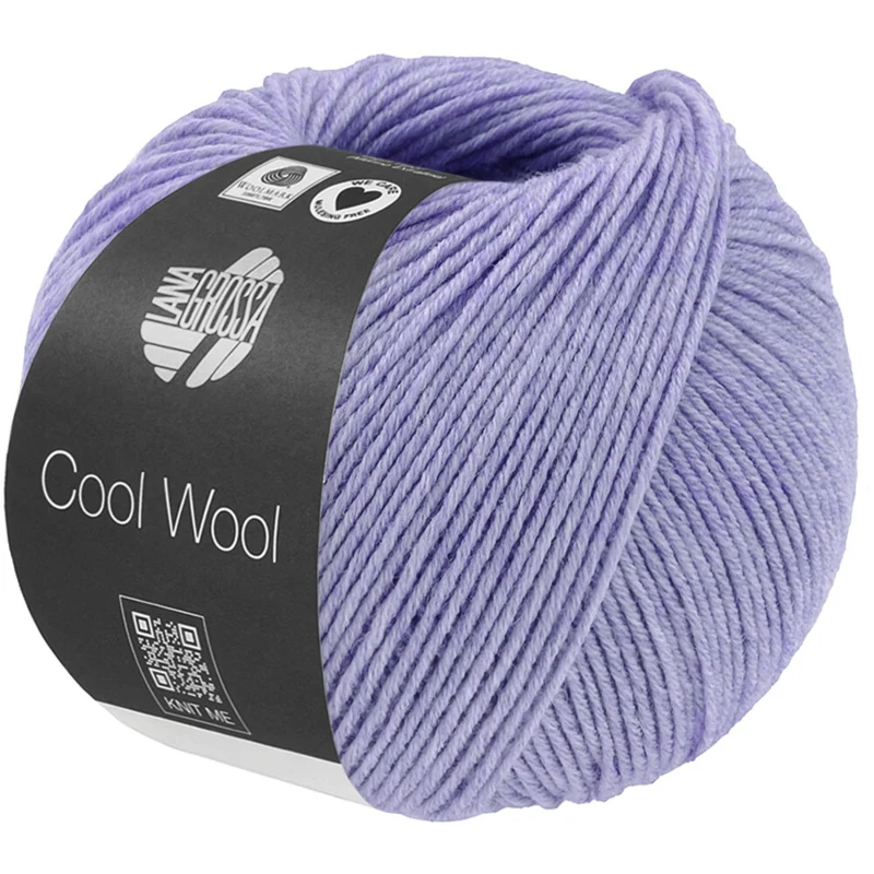 Lana Grossa Cool Wool Mélange 1498 Liliowy melanżowy