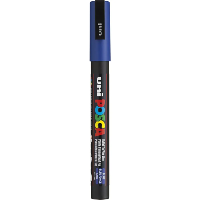 Marker Posca, 0,9-1,3 mm, 1 szt. Niebieski