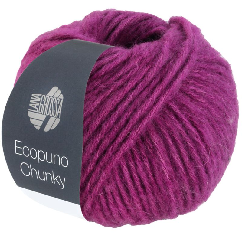 Ecopuno Chunky 128 Czerwonofioletowy