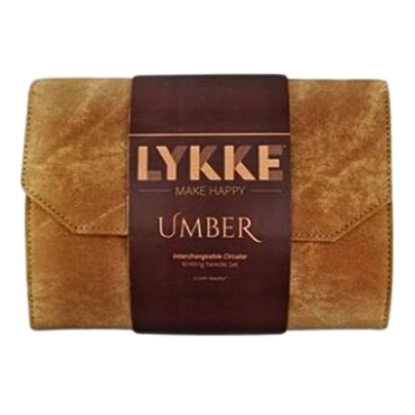 LYKKE Zestaw Drutów Wymiennych Umber, Tan, 13 cm