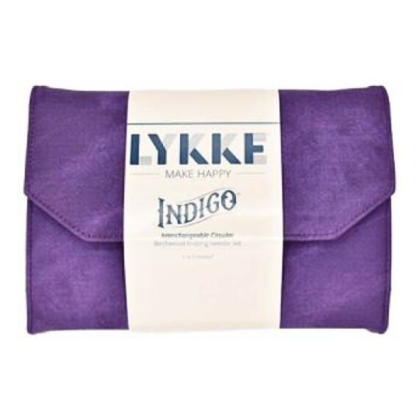 LYKKE Zestaw Drutów Wymiennych Indigo, Violet, 13 cm