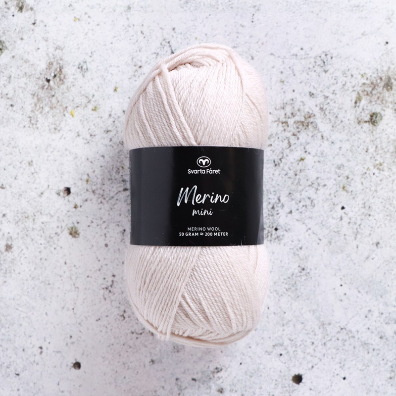 Svarta Fåret Merino Mini 00 Krem cannoli