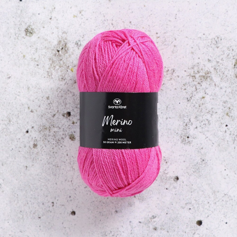 Svarta Fåret Merino Mini 15 Różana rewolta