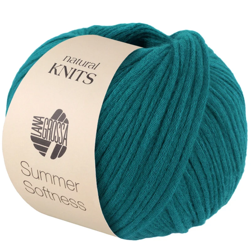Lana Grossa Summer Softness 25 Petrolowy