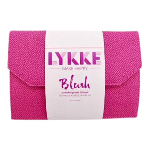LYKKE Zestaw Drutów Wymiennych Blush, Magenta, 13 cm