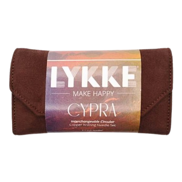 LYKKE Zestaw Drutów Wymiennych Cypra, Brązowy, 9 cm