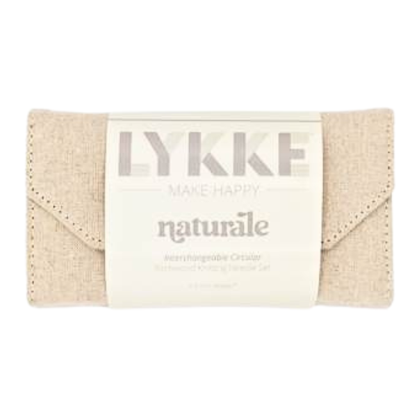 LYKKE Zestaw Drutów Wymiennych Naturale, Beżowy, 9 cm
