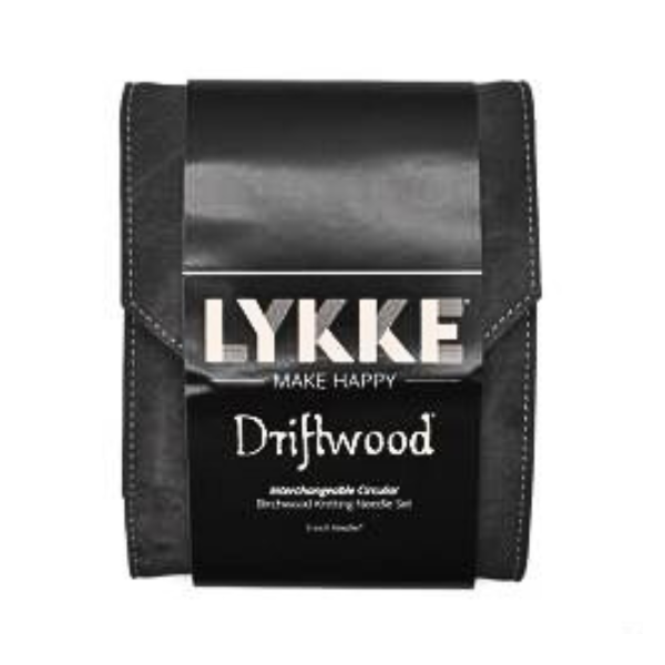 LYKKE Zestaw Wymiennych Drutów Okrągłych Driftwood, Starter Set, Szary, 13 cm