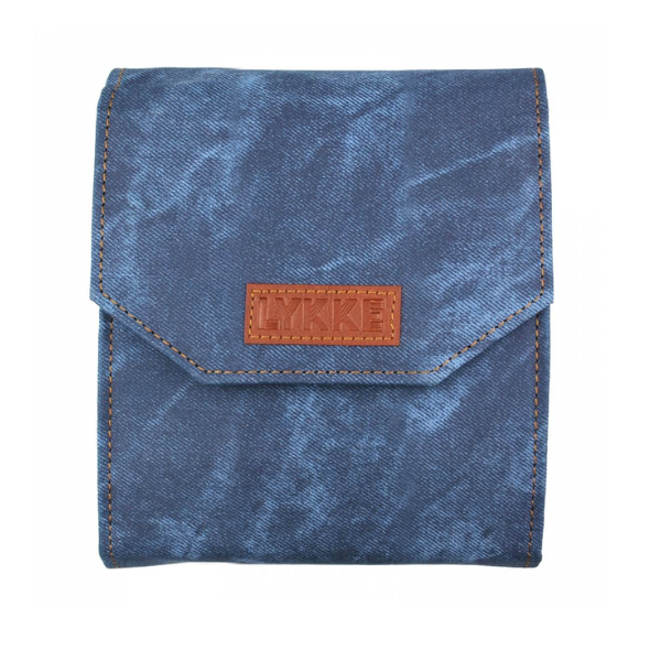 LYKKE Zestaw Wymiennych Drutów Okrągłych Indigo, Starter Set, Niebieski, 13 cm
