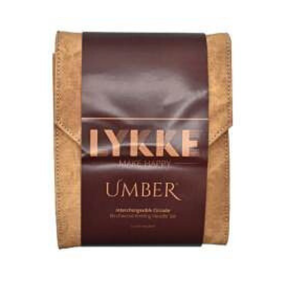 LYKKE Zestaw Wymiennych Drutów na Żyłce Umber, Starter Set, Tan, 13 cm