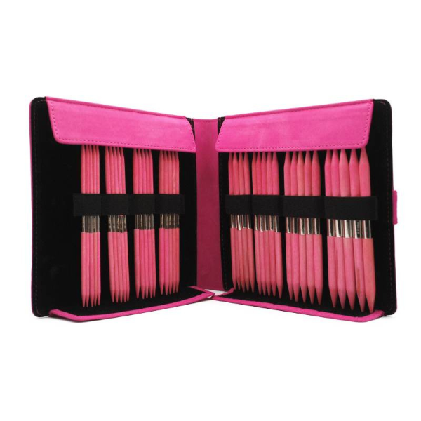LYKKE Zestaw Drutów Pończoszniczych Blush, Fuksja, 15 cm (4.00-9.00 mm)