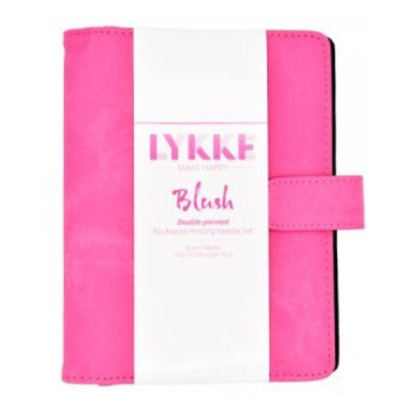 LYKKE Zestaw Drutów Pończoszniczych Blush, Fuksja, 15 cm (2.00-3.75 mm)