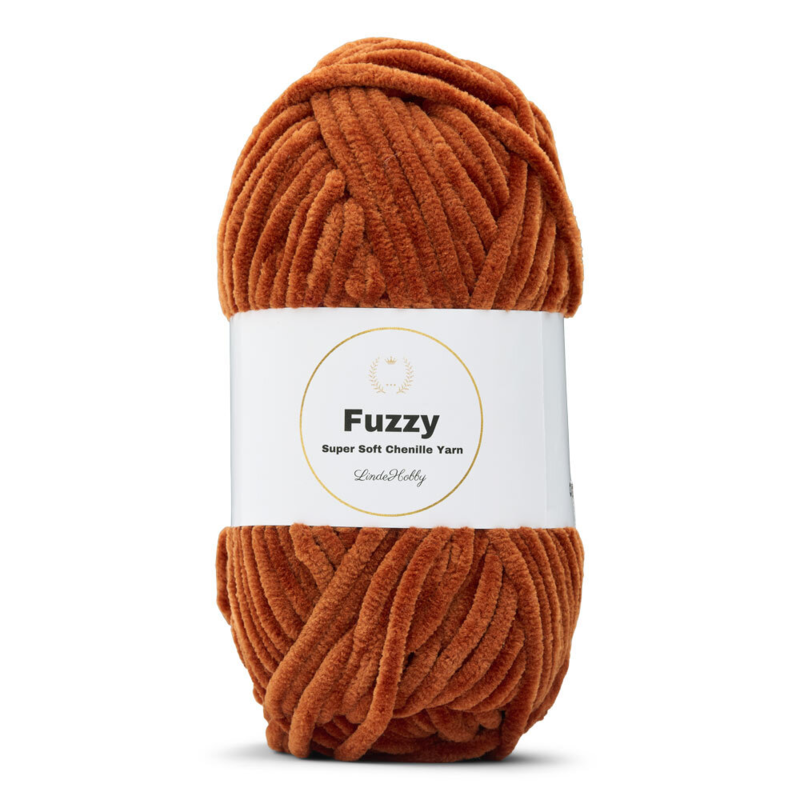 LindeHobby Fuzzy Chenille 34 Miedziany