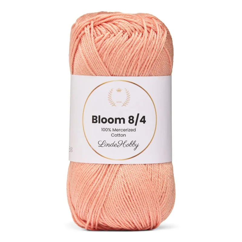 LindeHobby Bloom 8/4 Mercerized Cotton 32 Morelowy