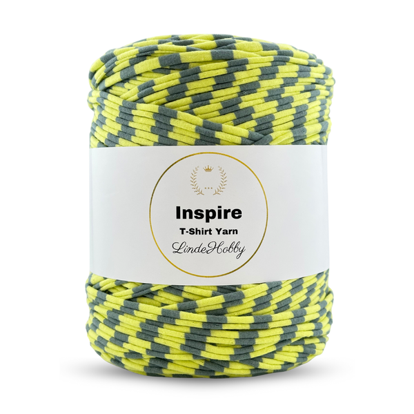 LindeHobby Inspire Print 70 Limonka z paskami