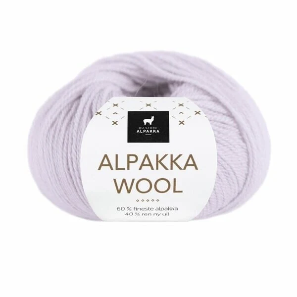Du Store Alpakka Wool 561 Jasny liliowy