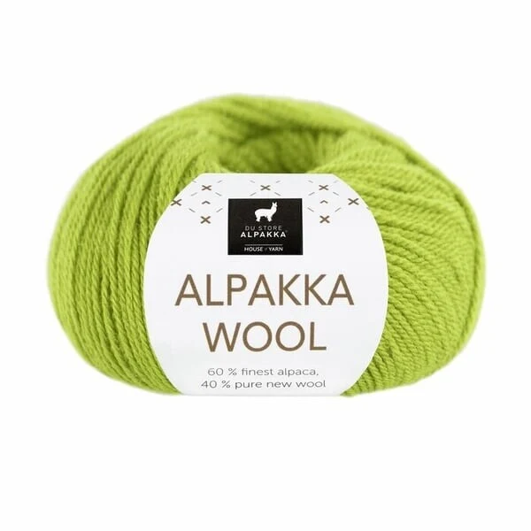 Du Store Alpakka Wool 583 Gruszkowa zieleń