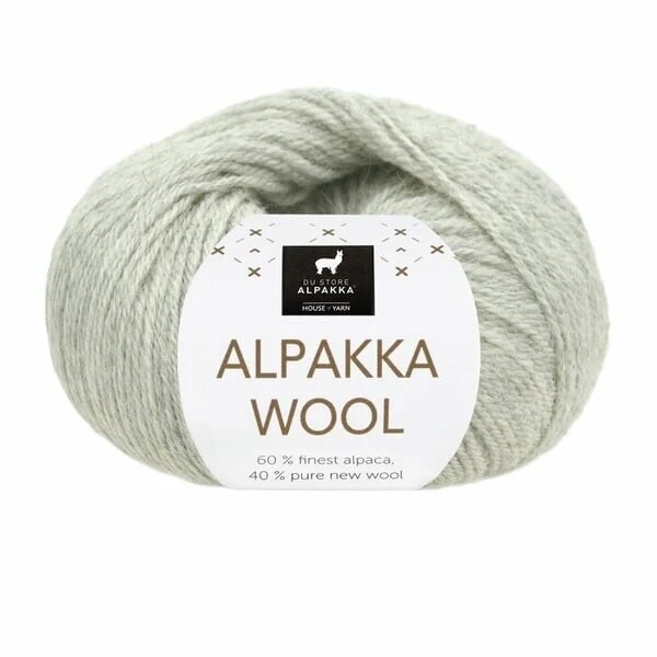Du Store Alpakka Wool 577 Jasnoszary melanż