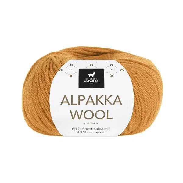 Du Store Alpakka Wool 543 Miodowożółty