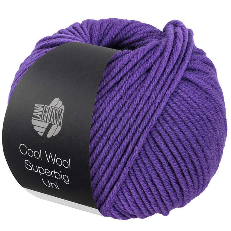 Lana Grossa Cool Wool Superbig 14 Fioletowy