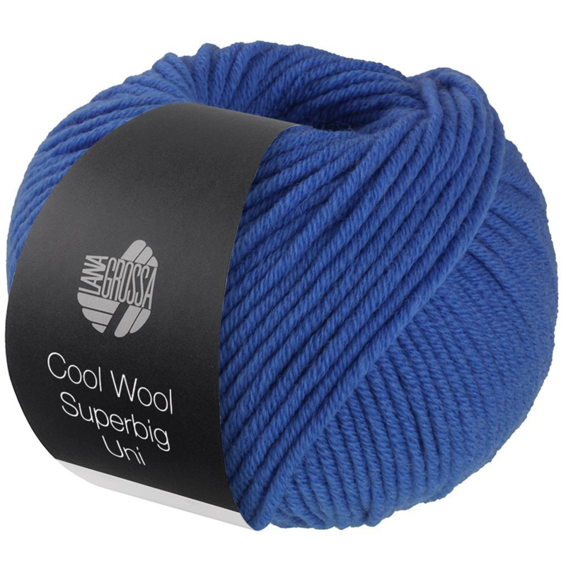 Lana Grossa Cool Wool Superbig 15 Niebieski