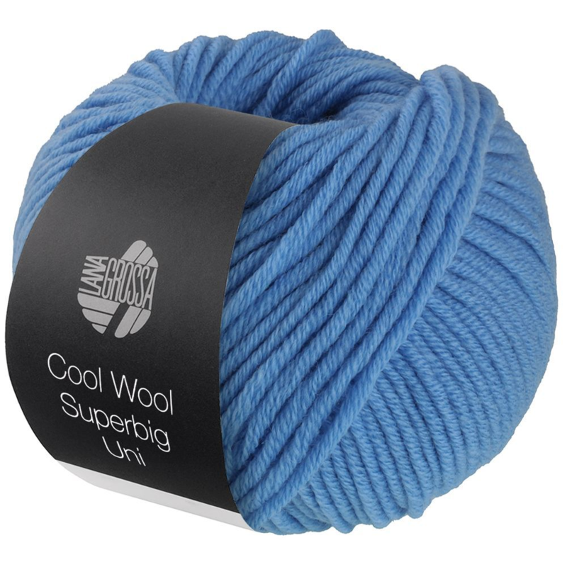 Lana Grossa Cool Wool Superbig 20 Błękitny