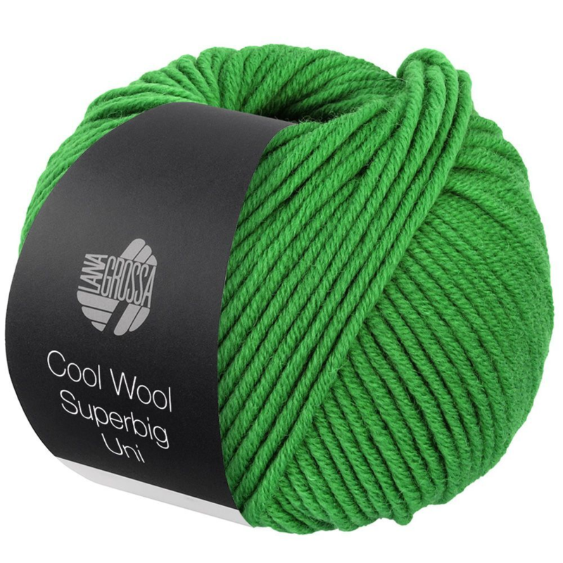 Lana Grossa Cool Wool Superbig 26 Zielony