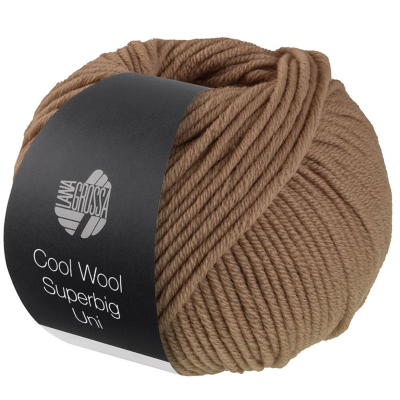 Lana Grossa Cool Wool Superbig 38 Kamelowy