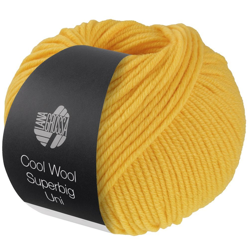 Lana Grossa Cool Wool Superbig 11 Żółty