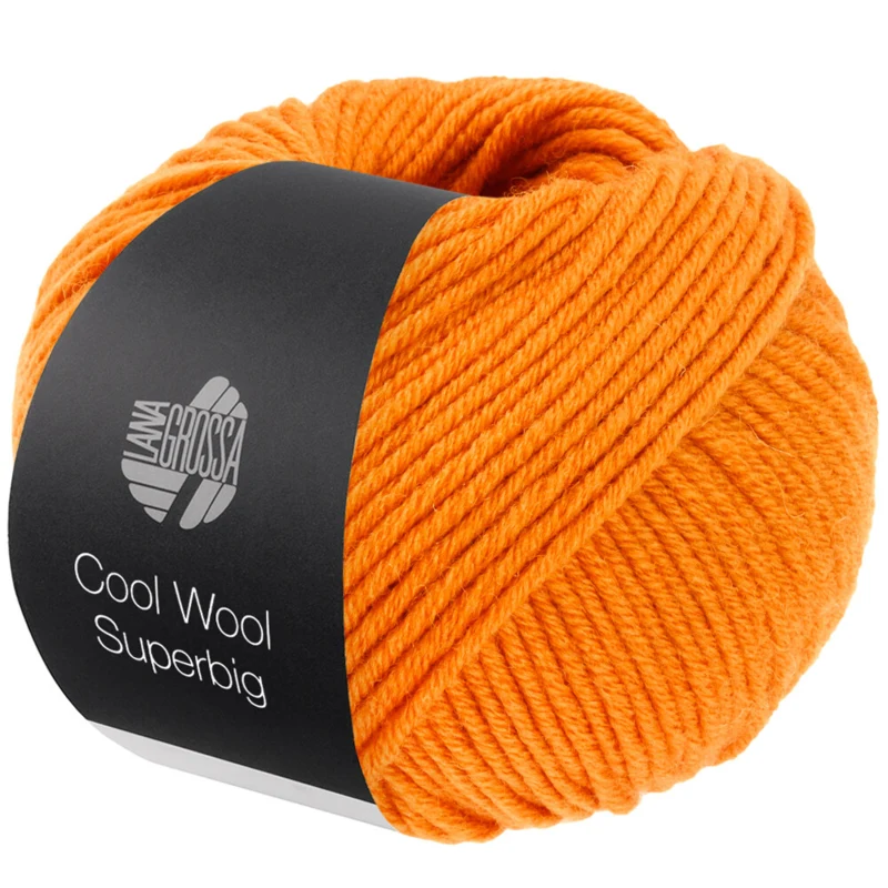 Lana Grossa Cool Wool Superbig 45 Mandarynka