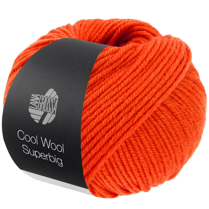 Lana Grossa Cool Wool Superbig 46 Koralowy