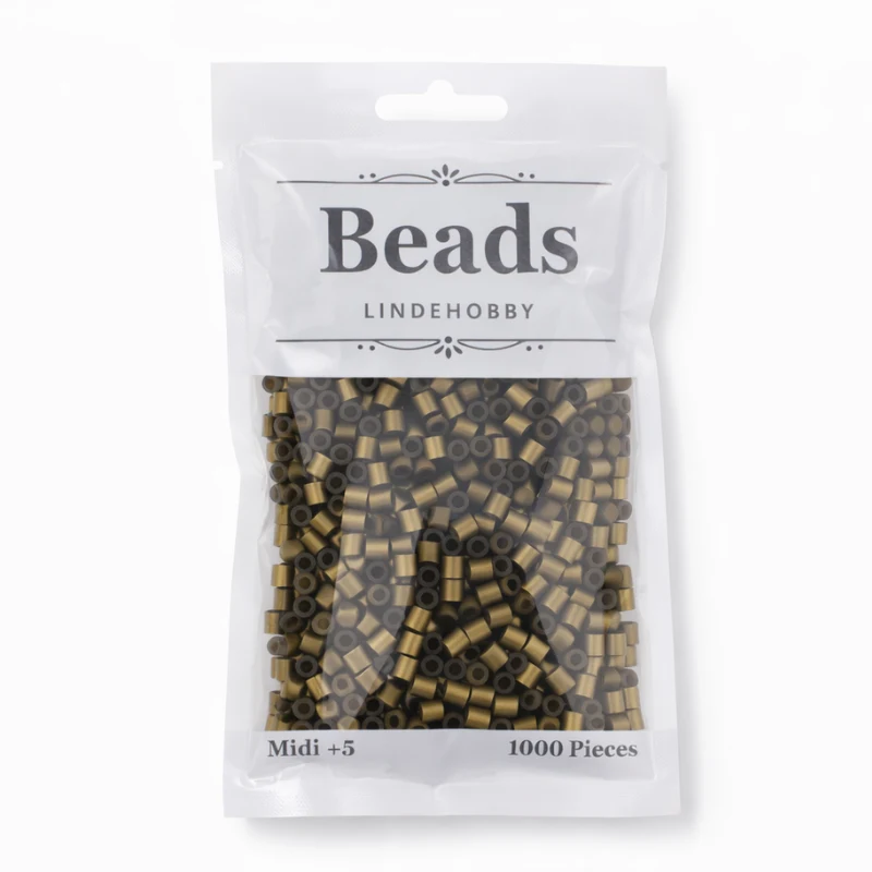 LindeHobby Beads 41 Metaliczne złoto