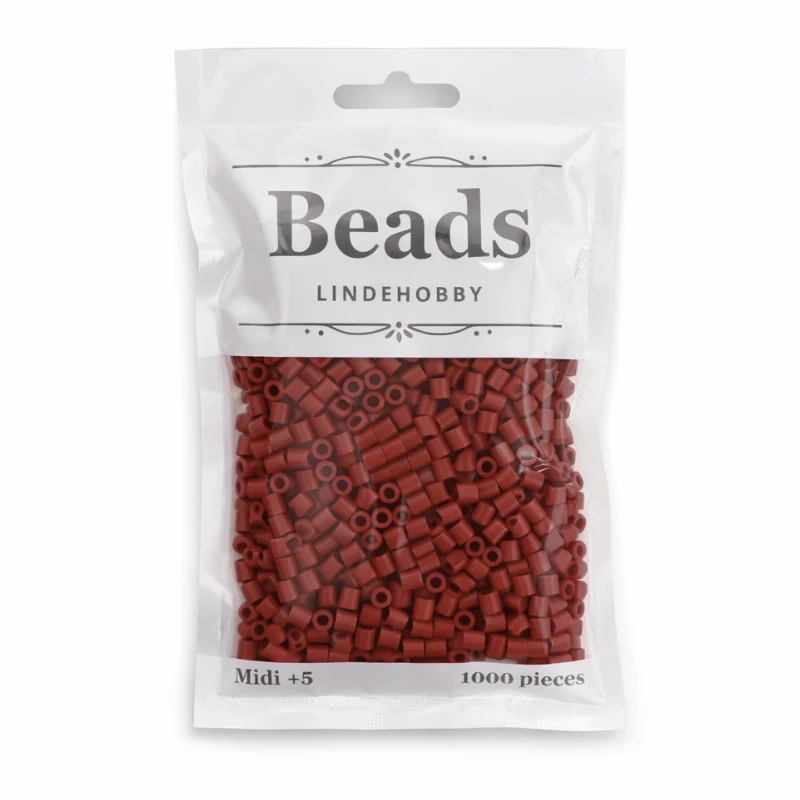 LindeHobby Beads 85 Czerwone wino