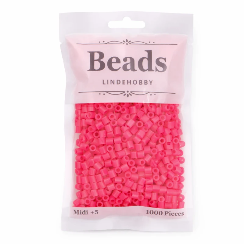 LindeHobby Beads 25 Intensywny róż