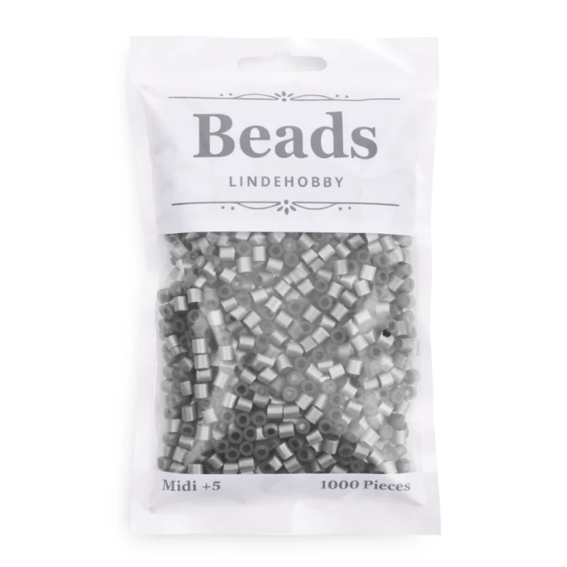 LindeHobby Beads 42 Metaliczne srebro