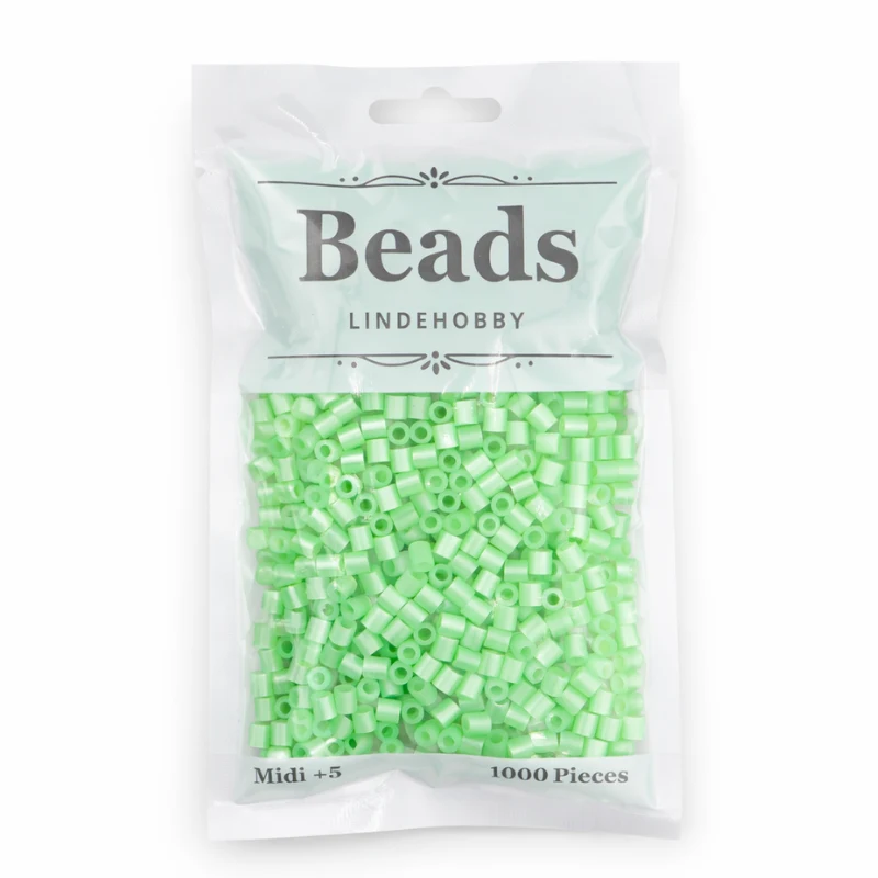 LindeHobby Beads Pearl 01 Zielony