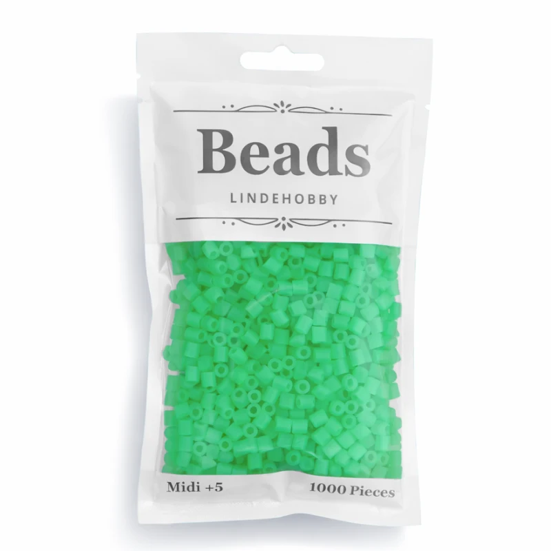 LindeHobby Beads Translucent 05 Zielony