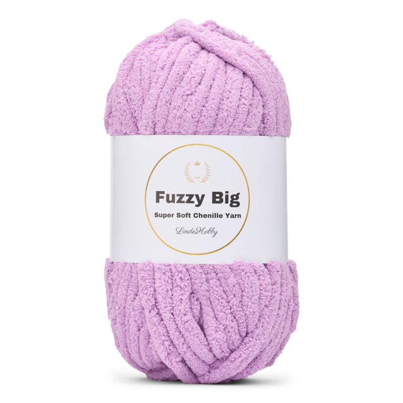 LindeHobby Fuzzy Chenille BIG 41 Liliowy